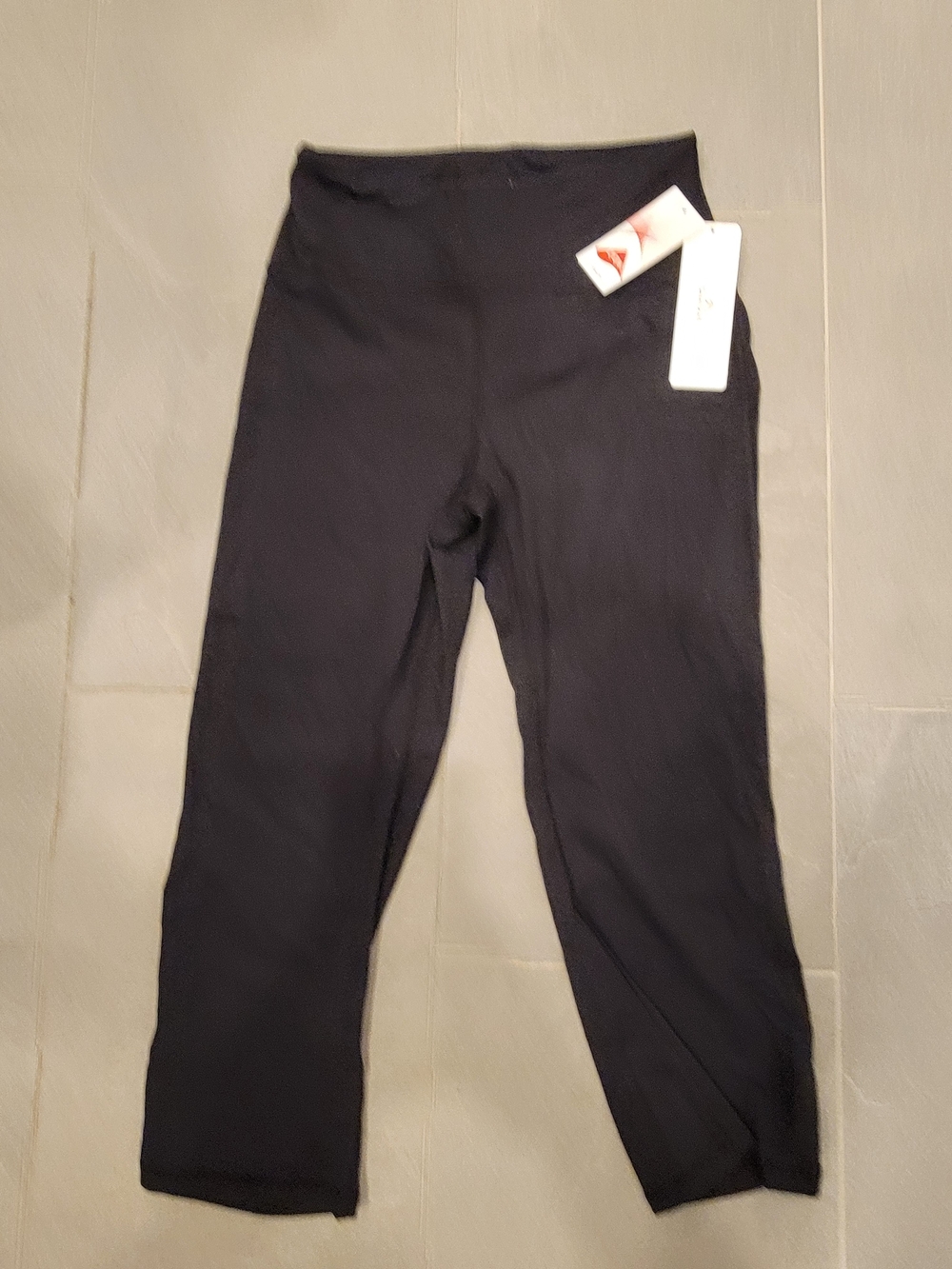 NWT - Women's Black Stretch Leggings - L